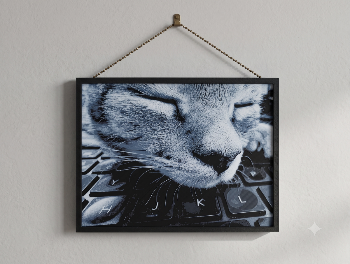Chip on a keyboard